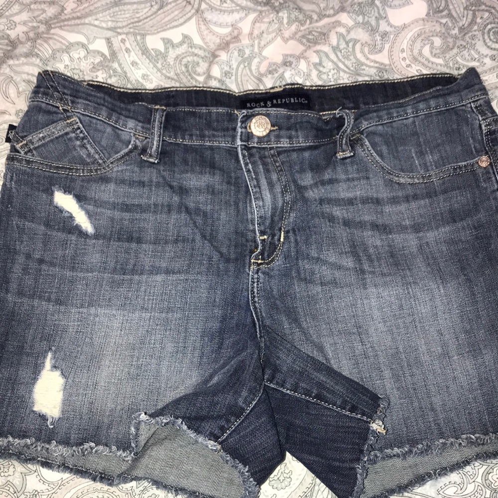 Rock & Republic Denim Shorts- Two Pair EUC